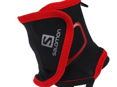 SALOMON  - Trail Gaiters High - Gu&ecirc;tres de randonn&eacute;e taille M, noir