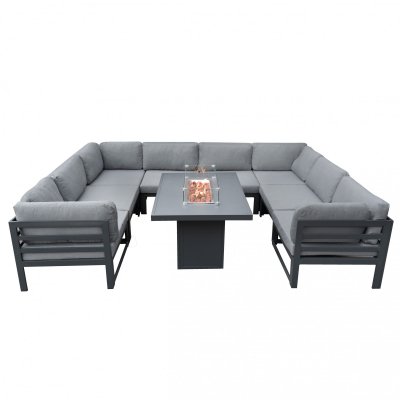 MONSTERSHOP Salon de Jardin en Aluminium 8