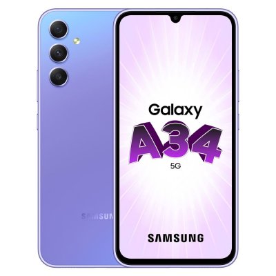SAMSUNG Sam Galaxy A34 5G EU-128-6-5G-vt SAMS Galaxy A34 5G 128GB/6GB Violet