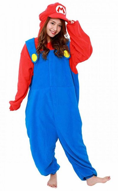 SAMOURAI MARKET  Nintendo Kigurumi Mario Adulte