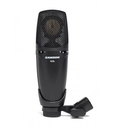 SAMSON  CL8a - Microphone &agrave; condensateur cardio&iuml;de, omni et figure en 8 - noire 
