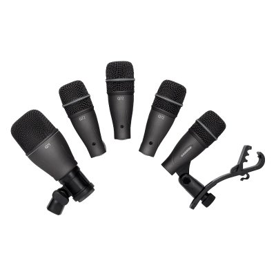 SAMSON  - DK705 - Pack 5 microphones dynamiques pour batterie - en &eacute;tui