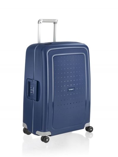 SAMSONITE  S'Cure - Spinner M Valise, 69 cm, 79 L, Bleu (bleu fonc&eacute;)