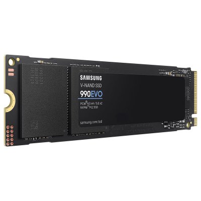 SAMSUNG  990 EVO MZ-V9E1T0BW - SSD - 1 To - PCIe 5.0 x2 (NVMe)