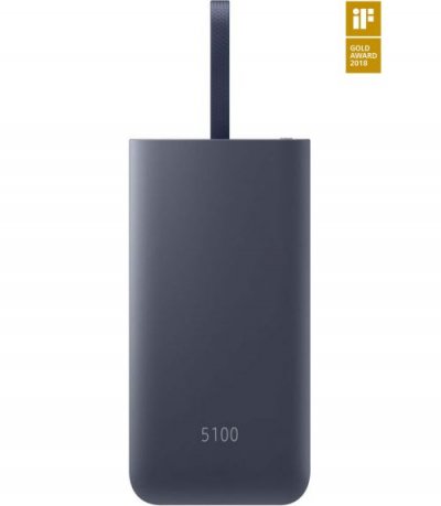 SAMSUNG  Batterie Externe avec Charge Rapide 5100 mAh Bleu marine