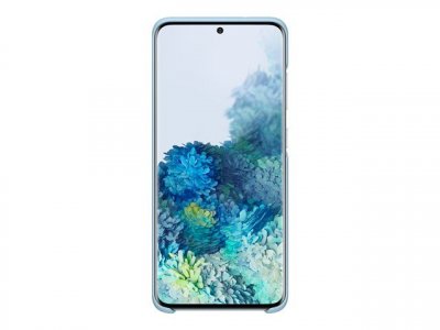 SAMSUNG  Cache LED (EF-KG980) pour Galaxy S20 5G, Bleu (Sky Blue)