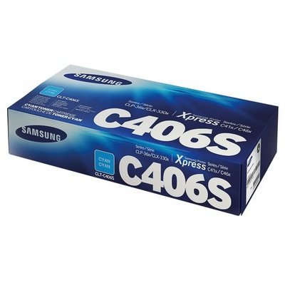 SAMSUNG  clt-c406s toner laser cyan