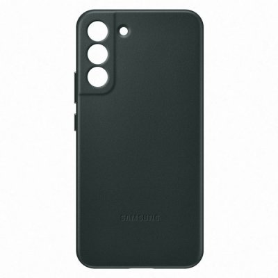 SAMSUNG  Coque en cuir Galaxy S22 Plus - Vert