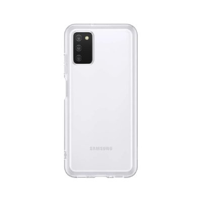 SAMSUNG  Coque Silicone Clear Galaxy A03s - Transparent