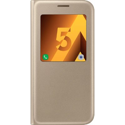 SAMSUNG  EF-CA520PF Etui &agrave; Rabat pour Galaxy A5 Or