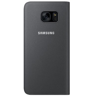 SAMSUNG  Flip Wallet Etui pour  Galaxy S7 Edge Noir