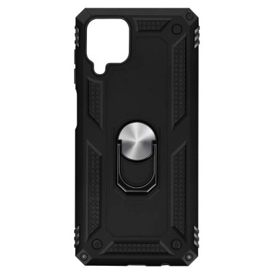 AVIZAR Samsung Galaxy A12 Coque Antichoc Noir