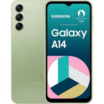 SAMSUNG  Galaxy A14 5G 4Go/128Go Vert (Light Green) Double SIM A146P
