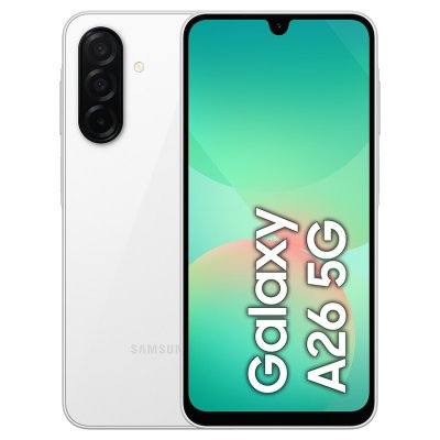 SAMSUNG  Galaxy A26 5G (Blanc) - 256 Go - 6 Go 