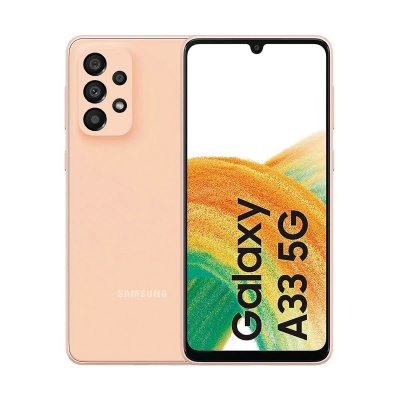 SAMSUNG  Galaxy A33 5G 6Go/128Go Orange (Awesome Peach) Double SIM A336 