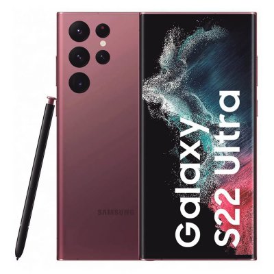 SAMSUNG  Galaxy S22 Ultra 5G 12Go / 256Go Burgundy Dual SIM SM-S908