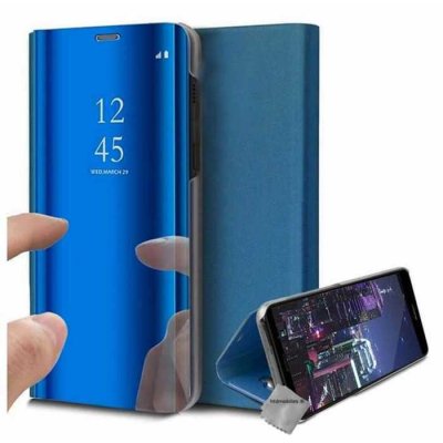 HTDMOBILES Samsung Galaxy S22 Ultra Housse Miroir - Bleu
