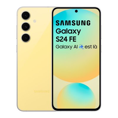 SAMSUNG  Galaxy S24 FE Smartphone 5G 256 Go Jaune 