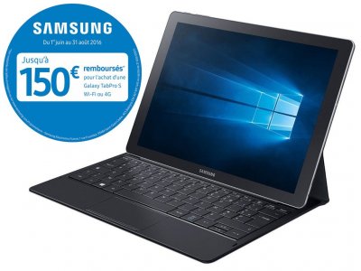 SAMSUNG  galaxy tabpro s 4g 12' sm-w708 128 go noir SM-W708NZKAXEF