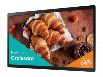 SAMSUNG  QB24C &Eacute;cran plat de signalisation num&eacute;rique LH24QBCEBGCXEN