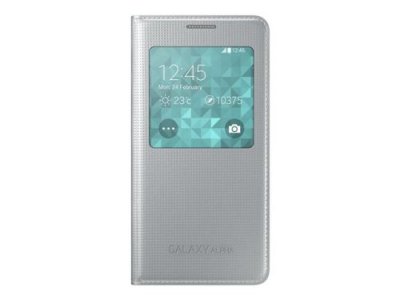 SAMSUNG  S-View Case Cover for  Galaxy Alpha - Argent
