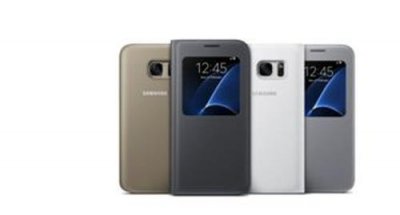 SAMSUNG  S View EF-CG935 - etui a rabat pour telephone portable
