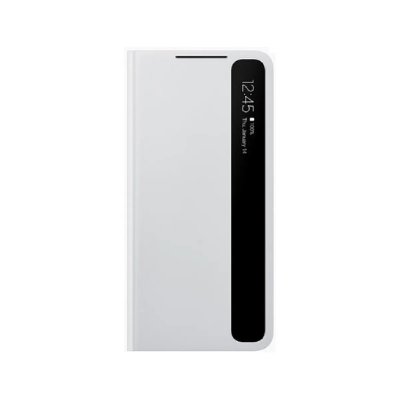 SAMSUNG  Smart Clear View Cover Gris Clair Galaxy S21+