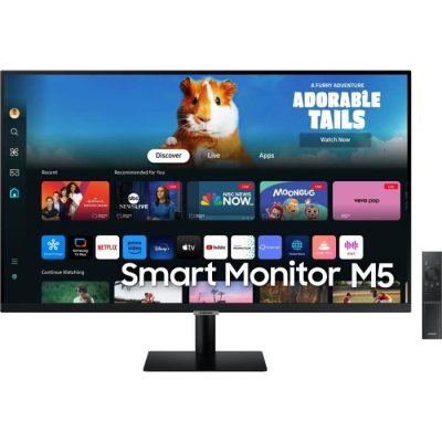 SAMSUNG  Smart Monitor M5 27'' M50D - Noir - FHD