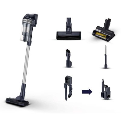 SAMSUNG  VS15A60AGR5 aspirateur de table Noir, Argent Sans sac