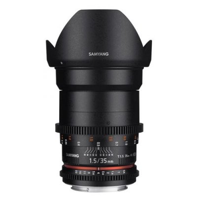 SAMYANG  35 mm T1.5 VDSLR MK2 monture Sony E objectif vid&eacute;o