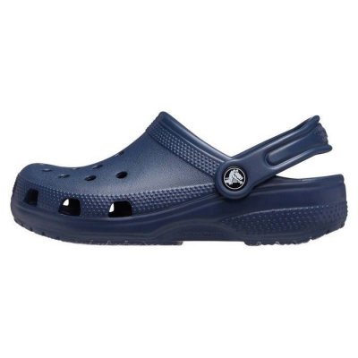 CROCS Sandales mules Classic Clog perfor&eacute;es Bleu 