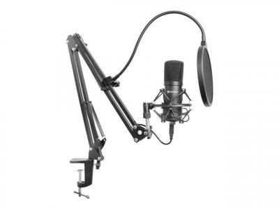 SANDBERG  Streamer USB Microphone Kit - Microphone - USB 