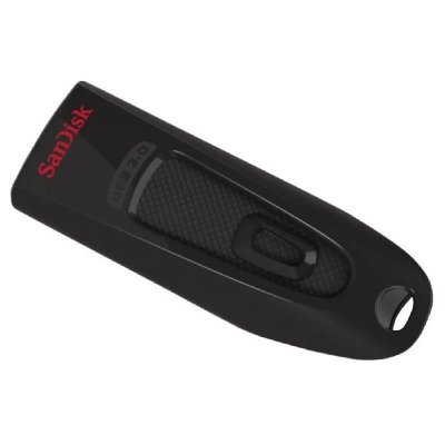 SANDISK  64GB Ultra USB Flash Drive USB 3.0 Up to 130 MB/s Read, Black, (Pack of 1)