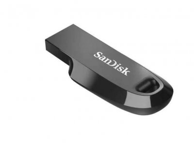 SANDISK  Cl&eacute; USB 3.2 Ultra incurv&eacute;e jusqu'&agrave; 100 Mo/s Noir 512 Go