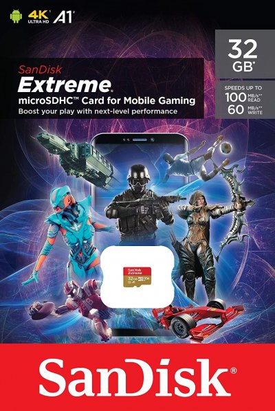 SANDISK  Extreme m&eacute;moire flash 32 Go MicroSDXC UHS-I Classe 10
