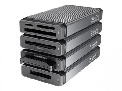 SANDISK  Professional Pro-reader Usb-c External Card Reader Argent&eacute;