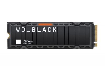 WESTERN DIGITAL SANDISK - SSD WD Black SN850 NVME SSD with HEATSINK (PCIE GEN4) 1TB