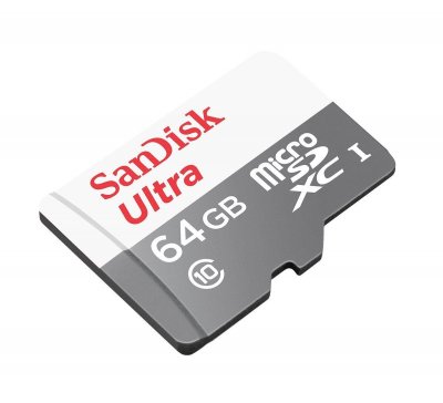 SANDISK  Ultra - Carte m&eacute;moire flash - 64 Go - Class 10 - microSDXC UHS-I 