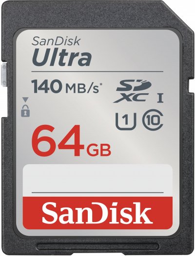 SanDisk Ultra - Carte m&eacute;moire flash - 64 Go - Class 10 - SDHC UHS-I
