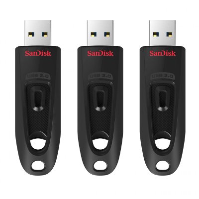 SANDISK  Ultra - Cl&eacute; USB - 64 Go - USB 3.0 (pack de 3)