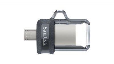 SANDISK  Ultra Dual M3.0 - Cl&eacute; USB - 256 Go - USB 3.0 / micro USB