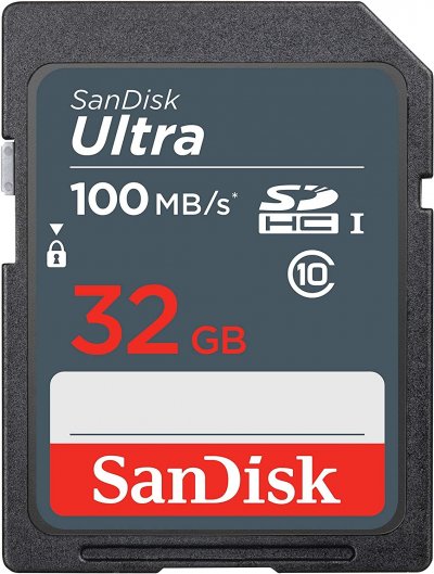 SANDISK  Ultra Lite Sdhc 32gb 100mb/s Memory Card Noir