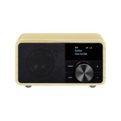 SANGEAN  Genuine Mini DDR-7 Radio de table DAB+, FM AUX, Bluetooth bois 