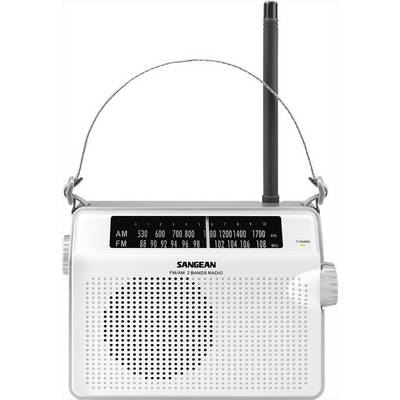 SANGEAN -PR-D6 - Radio portable - 1 Watt - blanc 