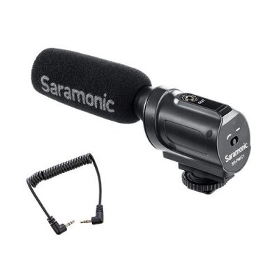 SARAMONIC  SR-PMIC1 Microphone pour DSLR/Cam&eacute;scope Noir