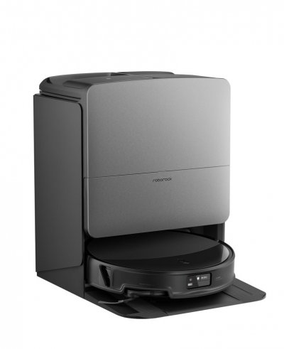 ROBOROCK Saros 20X Robot aspirateur-laveur noir avec station auto-vidage