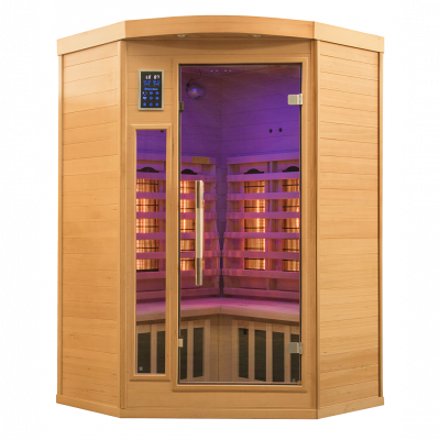 FRANCE SAUNA Sauna infrarouge cabine 2-3 places APOLLON 2130W