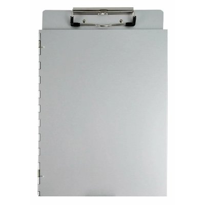 DESQ Saunders Saunders Porte-Bloc Pour Documents, Aluminium Noir