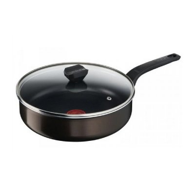 TEFAL Sauteuse anti-adh&eacute;sive 24cm + couvercle -  - b5543202