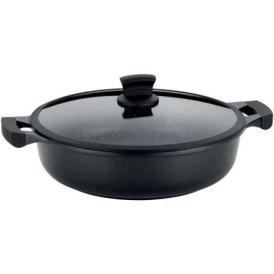 KELA Sauteuse anti-adh&eacute;sive 32cm + couvercle  line - 12226